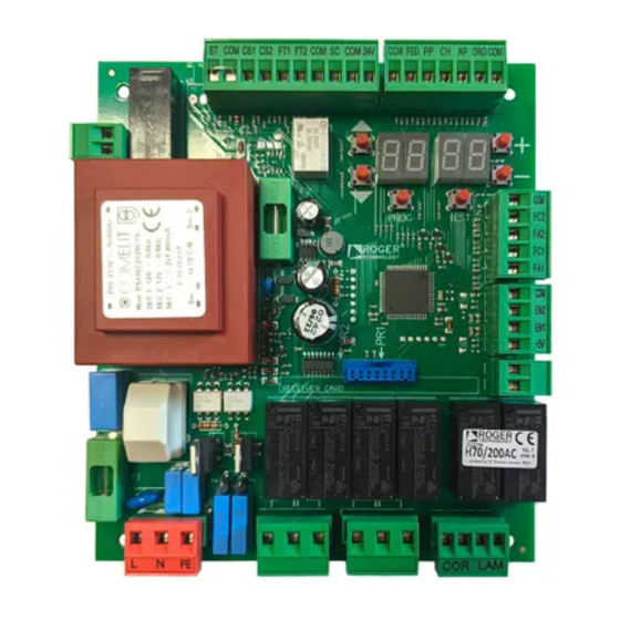 Roger H70/200AC Instructions And Recomendations For The Installer