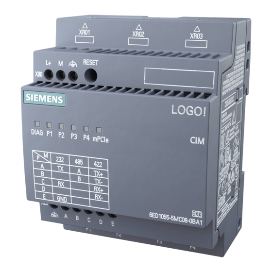 Siemens CIM Operating Manual