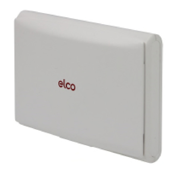 elco REMOCON NET MINI Installation And Operating Instructions Manual