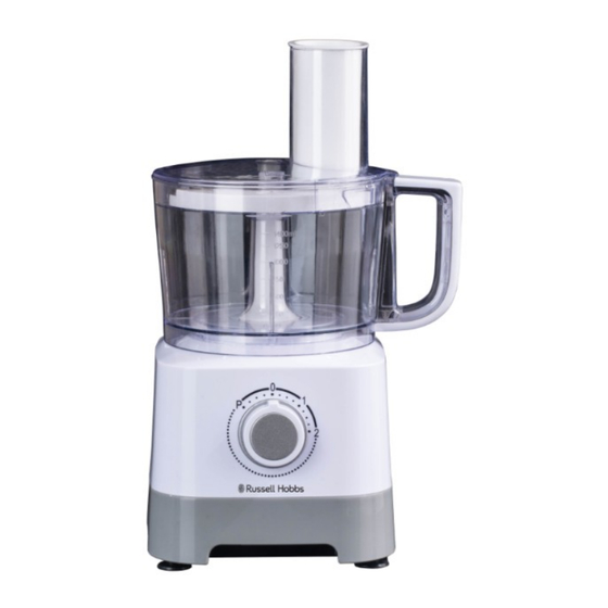 Russell Hobbs INFINITY RHFP66 Instructions And Warranty