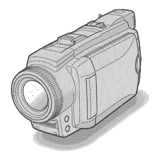 Sony Handycam DCR-HC85 Operation Manual