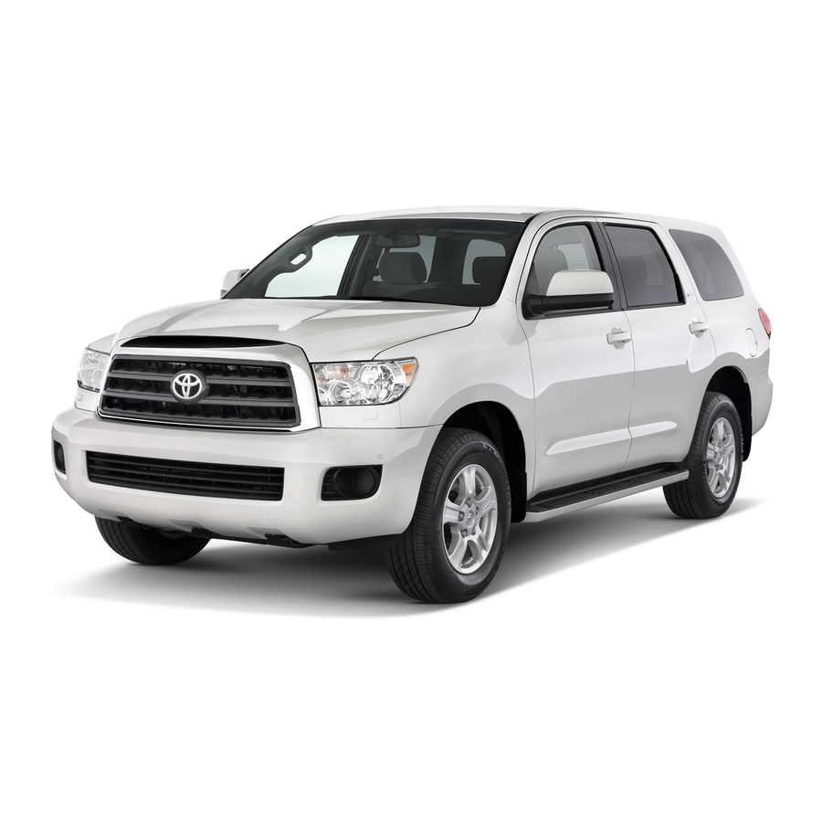 Toyota SEQUOIA 2010 Manuals