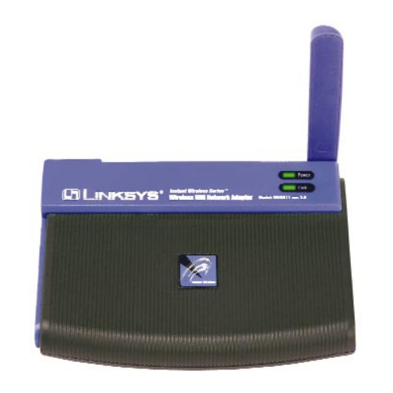Linksys WUSB11 User Manual