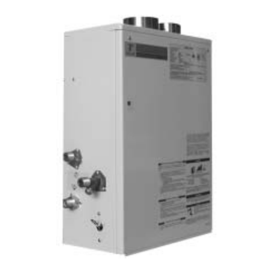 Takagi T-KD20 Installation Manual And Owner's Manual