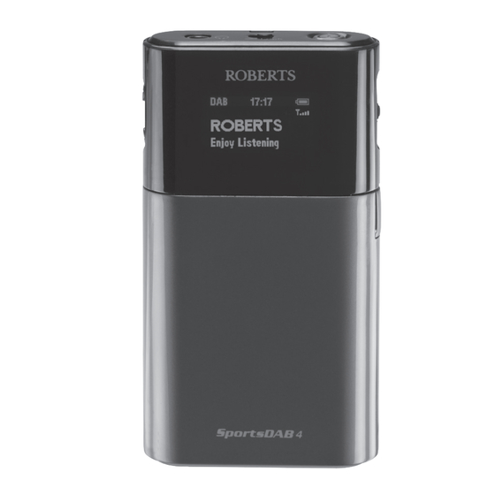 Roberts SportsDAB 4 Manual