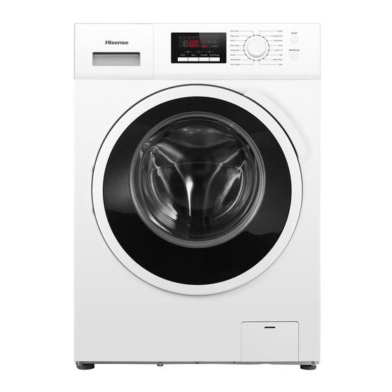 Hisense WFBJ90121 Quick User Manual