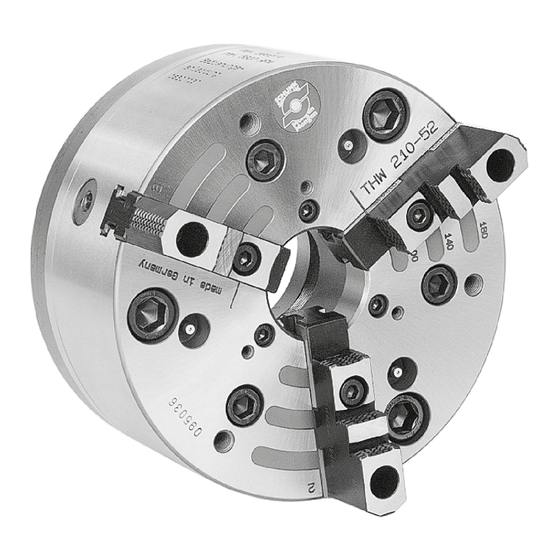 SCHUNK ROTA THW Series Manuals