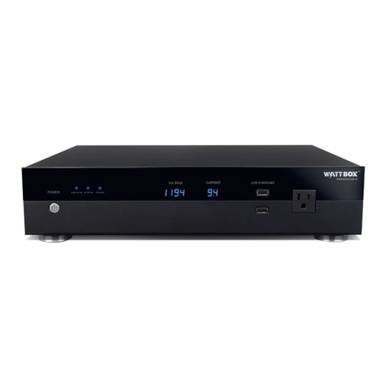 WattBox WB-600CH-SVCE-12 Owner's Manual