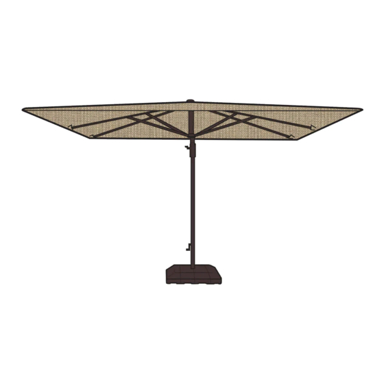 Seasons Sentry UMB-633130I Assembly, Care & Use Manual