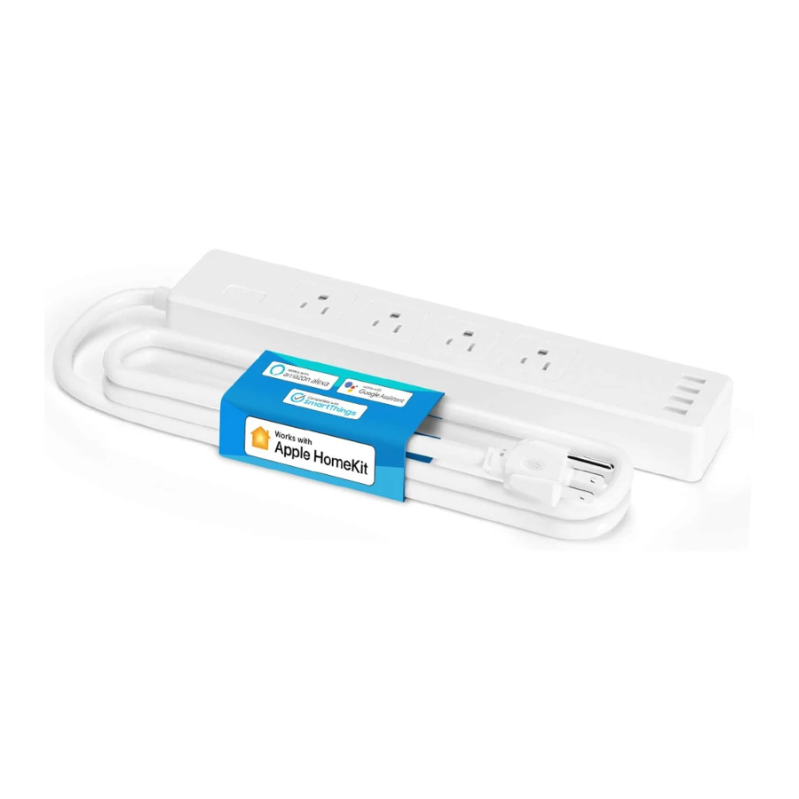 Meross MSS425F - Smart Wi-Fi Protector Manual