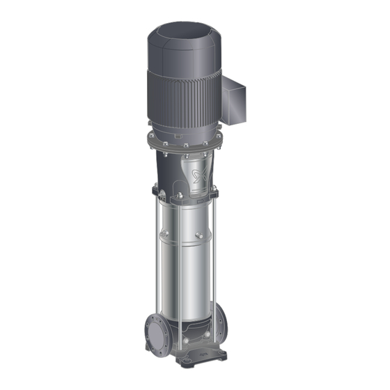 Grundfos CRN 155 Installation And Operating Instructions Manual