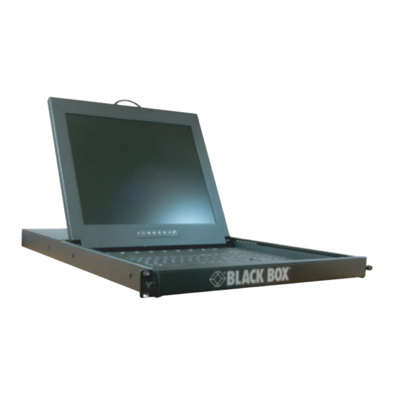 Black Box ServView 17S KVT128AE-UK-8-R2 Quick Start Manual
