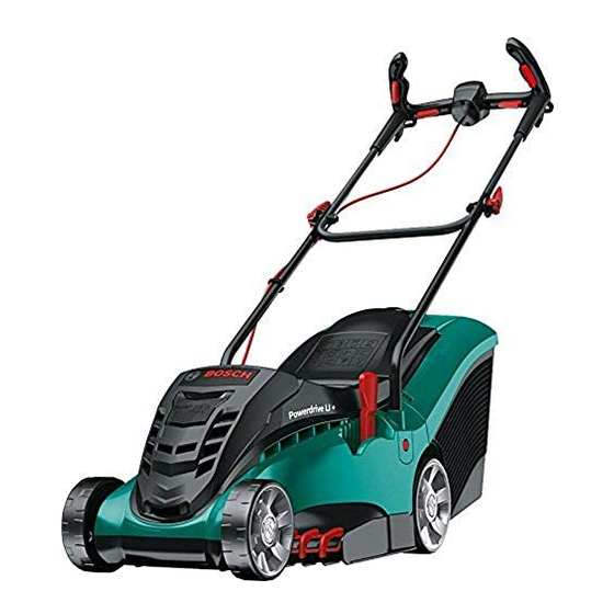 Bosch Rotak 36 LI Original Instructions Manual