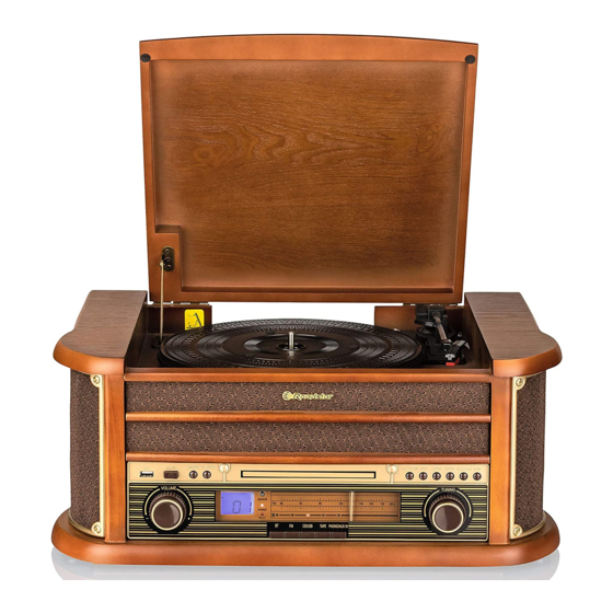 User Manuals: Roadstar HIF-1993BT Wooden Retro System