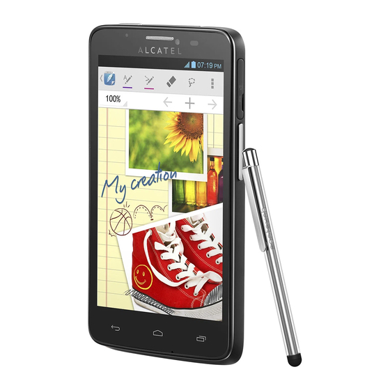 Alcatel Onetouch Scribe EASY 8000A Quick Start Manual
