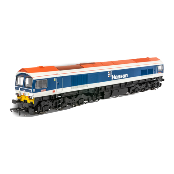 Hornby CLASS 59 Operating And Maintenance Instructions