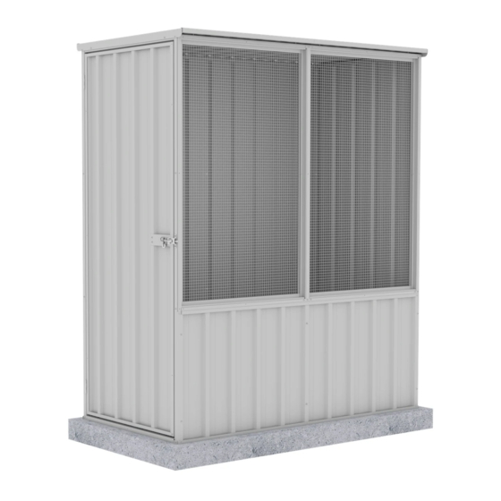 ABSCO SHEDS A15081FKFD Manual