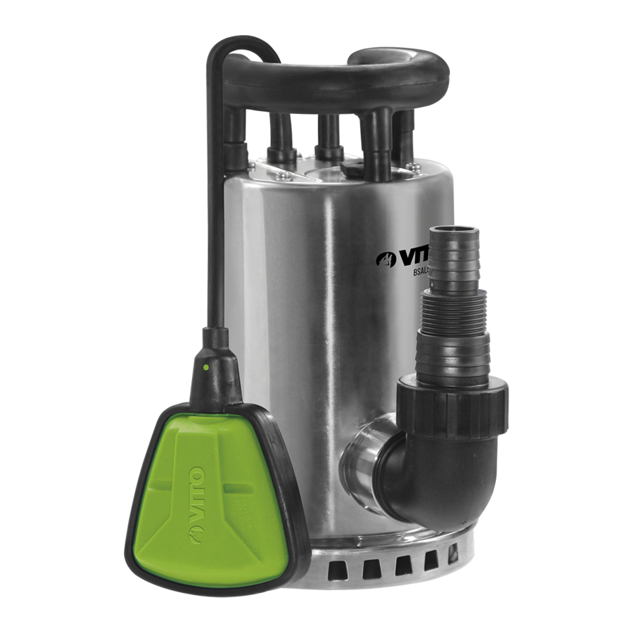 Vito Agro VIBAL550A Instruction Manual