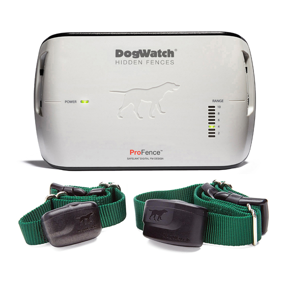 DogWatch ProFence Owner's Manual