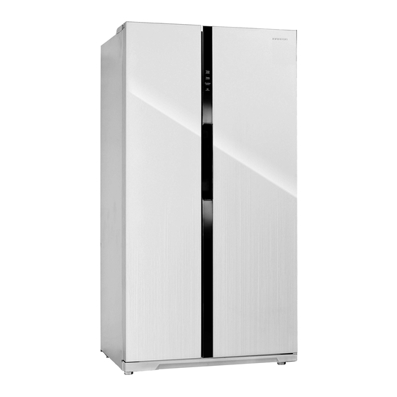 Infiniton SBS-717GWDA Refrigerator Manuals