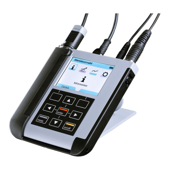 Knick Portavo 908 MULTI User Manual