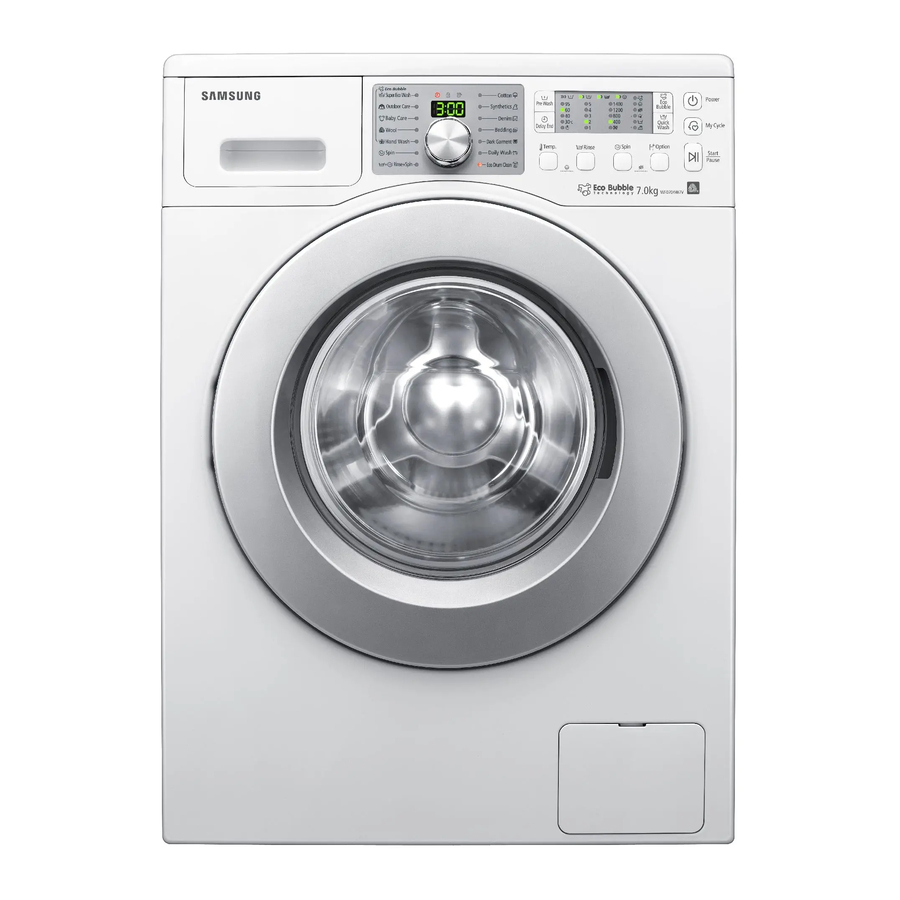 Samsung WF0704W7W User Manual