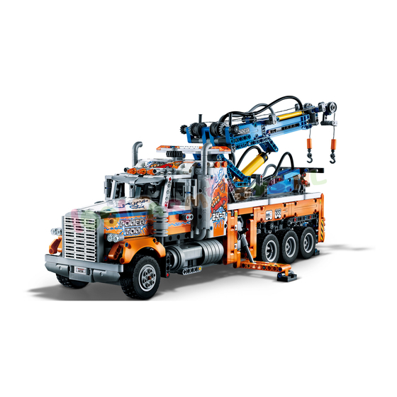 GAME OF BRICKS 42128 LEGO Tow Truck Manuals