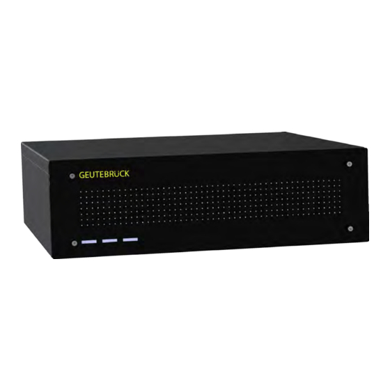 Geutebruck G-ST 3000+G2 User Manual