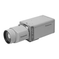 Panasonic WVCP230P - COLOR CCTV CAMERA Operating Instructions Manual