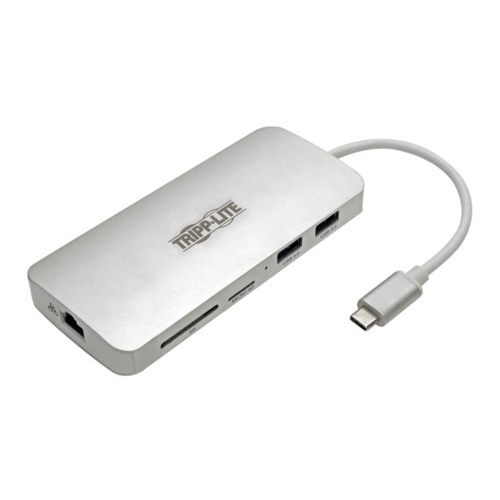 Tripp Lite U442-DOCK11-S Owner's Manual