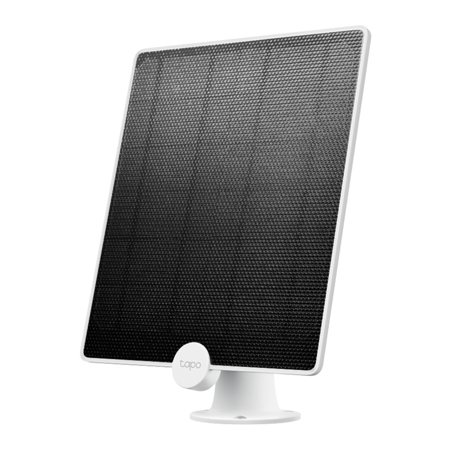 TP-Link Tapo A200 V1 - Tapo Solar Panel Manual