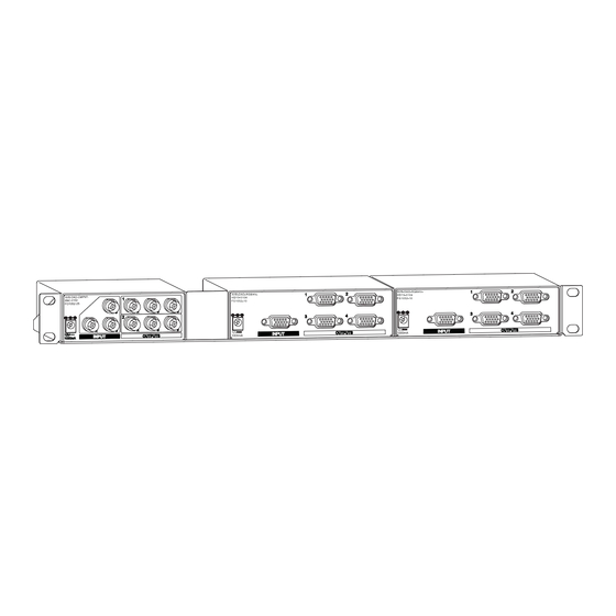 AMX FG1010-720 Quick Start Manual