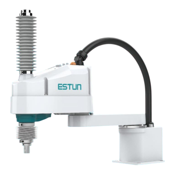 Estun SCARA Clean Edition ER10-SR-C Series Operating Instructions Manual