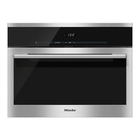 Miele Steam oven Operating And Installation Instructions
