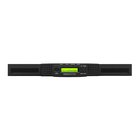 Overland Storage NEOs StorageLoader Quick Start Manual