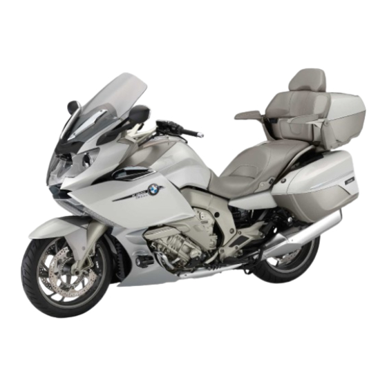 BMW 2013 K 1600GTL Exclusive Rider's Manual