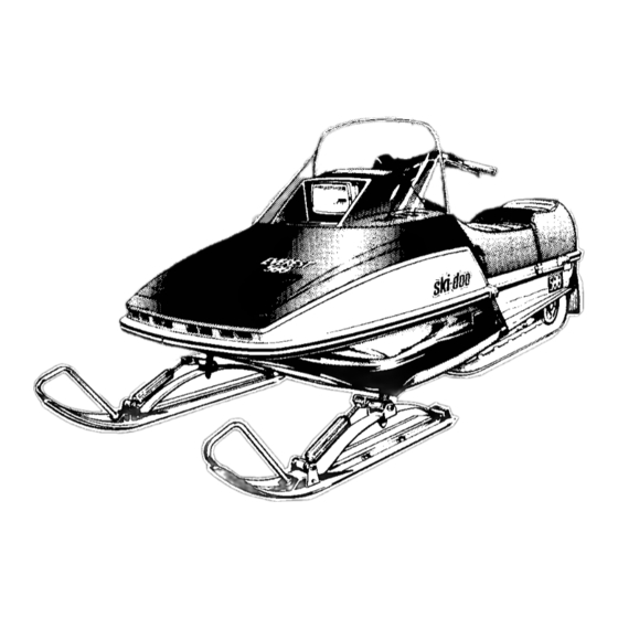 Ski-Doo EVEREST 500 1981 Operator's Manual