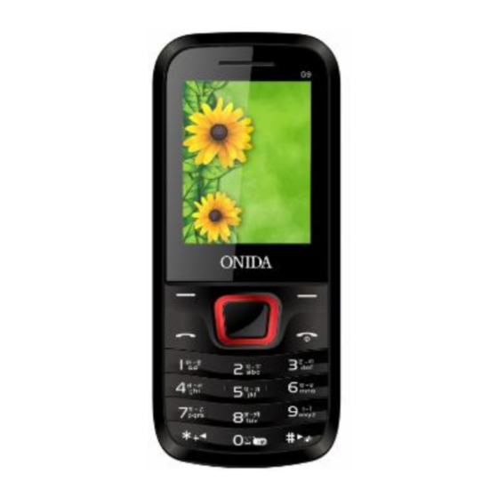 Onida G9 User Manual