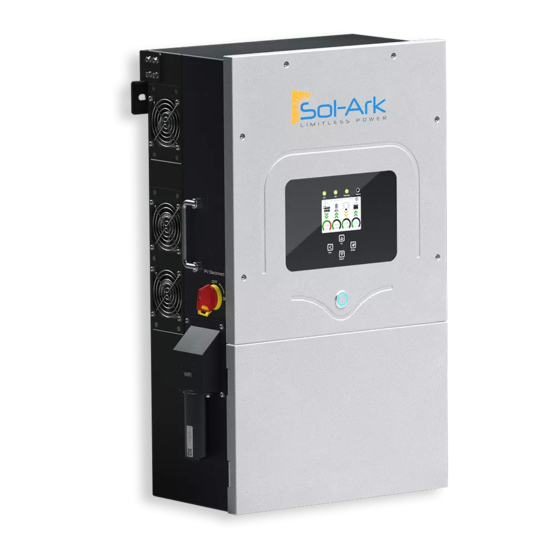 sol-ark L8K-2P Install Manual & Owner’s Manual