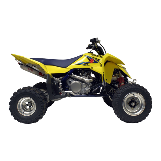 Suzuki LT-R450 2006 Owner's Manual