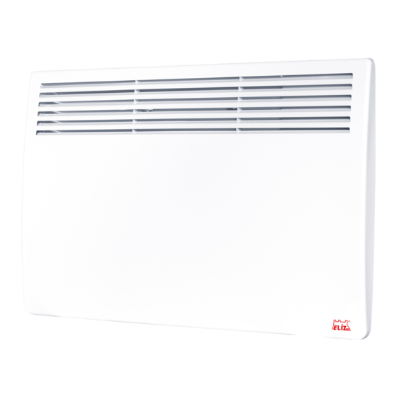 Eliz ECW Series Convector Heaters Manuals