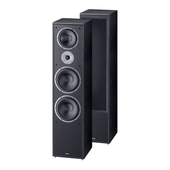 Magnat Audio MONITOR SUPREME 2002 Owner's Manual/Warranty Document