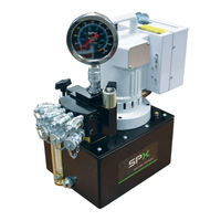 SPX FLOW Bolting Systems PE55TWP-220-BS Operating Instructions And Parts List Manual