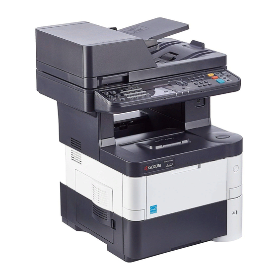 Kyocera Ecosys M3040dn Operation Manual
