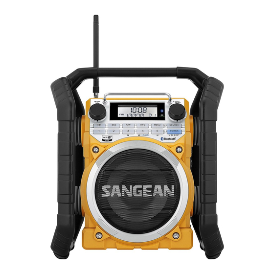 Sangean U4 Manual