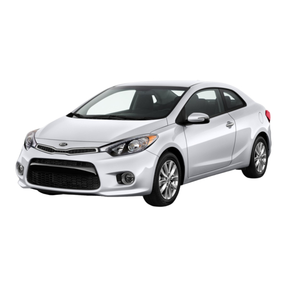Kia FORTE 2016 Features & Functions Manual