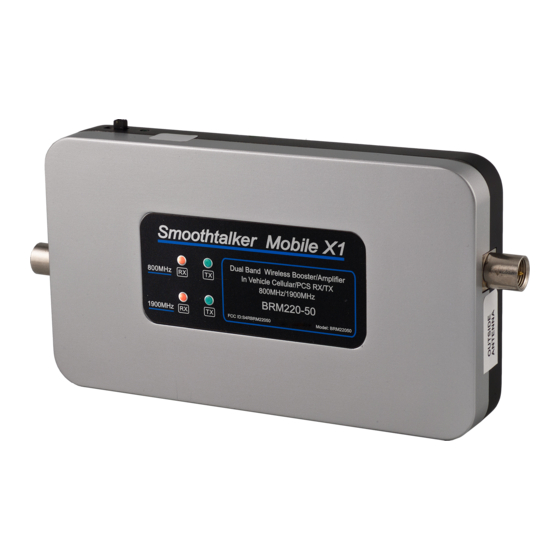 SmoothTalker BRM22050 Series User Manual/Instructions
