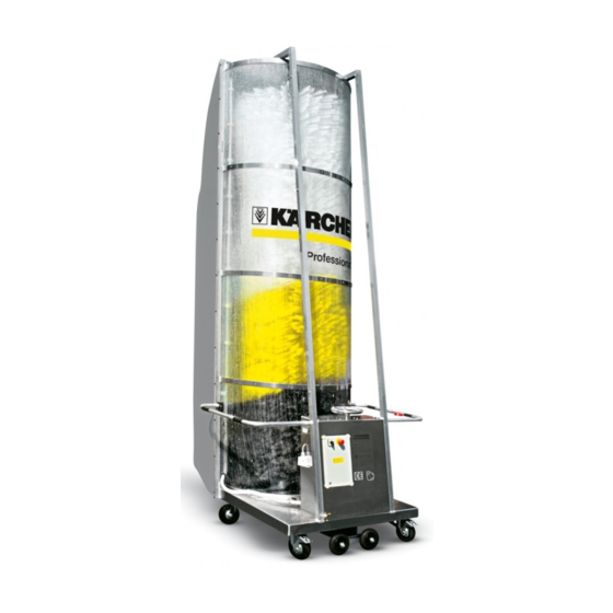 Kärcher RBS 6000 Vehicle wash system Manuals