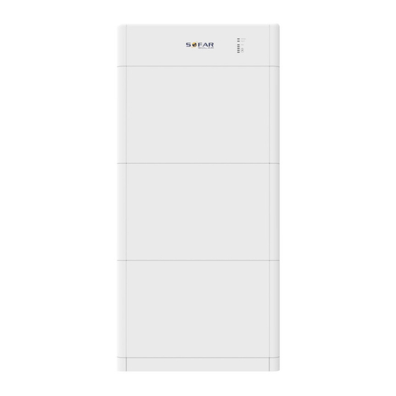 Sofar solar BTS Series User Manual