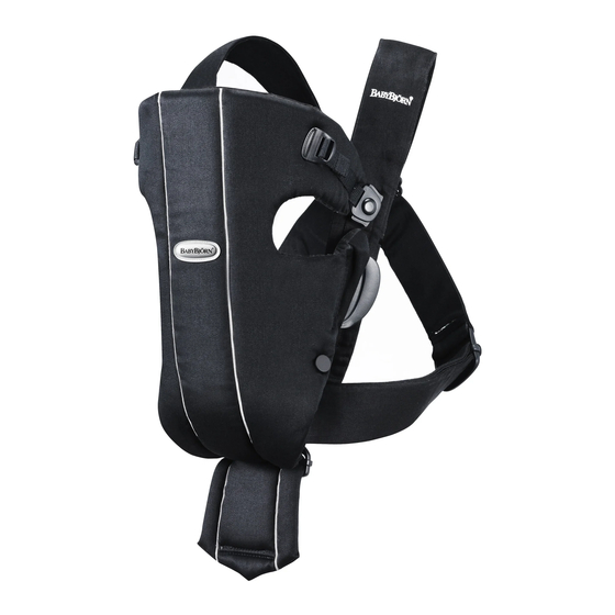 BabyBjorn ORIGINAL Owner's Manual
